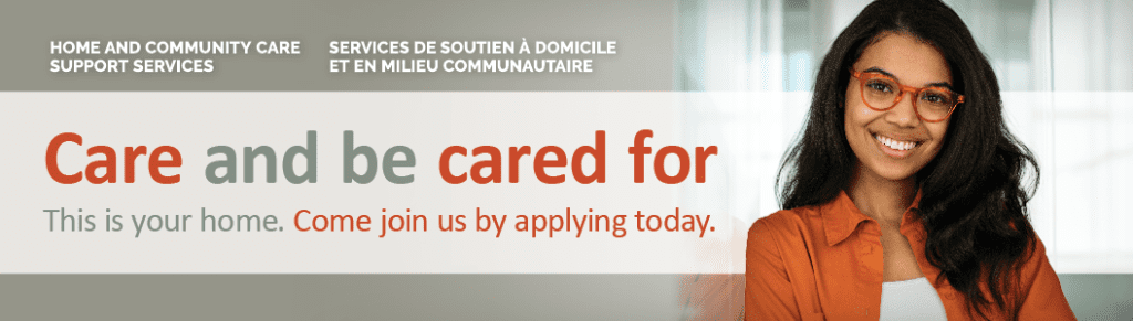 Careers Home And Community Care Support Services